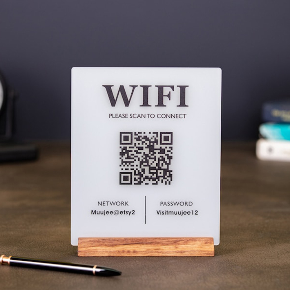 Vendita calda WiFi Codice QR C - Airbnb Smart Home recensione e prezzo