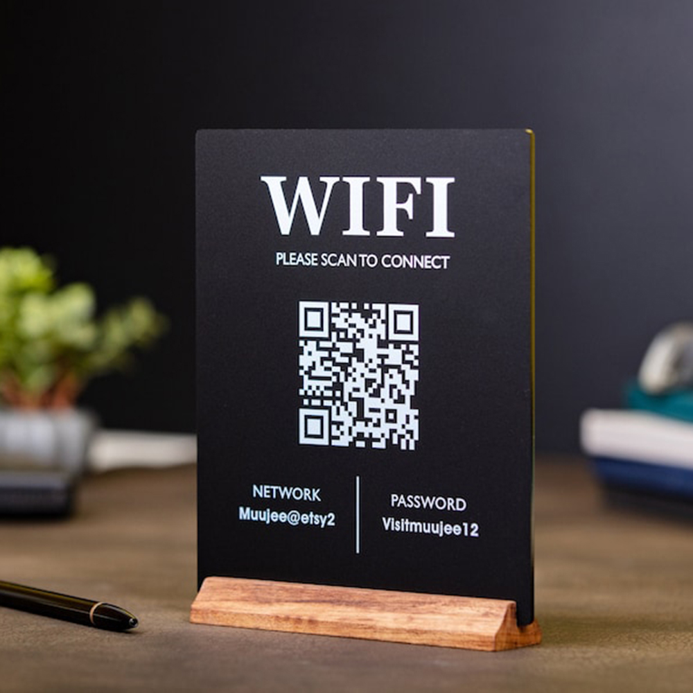Vendita calda WiFi Codice QR C - Airbnb Smart Home recensione e prezzo
