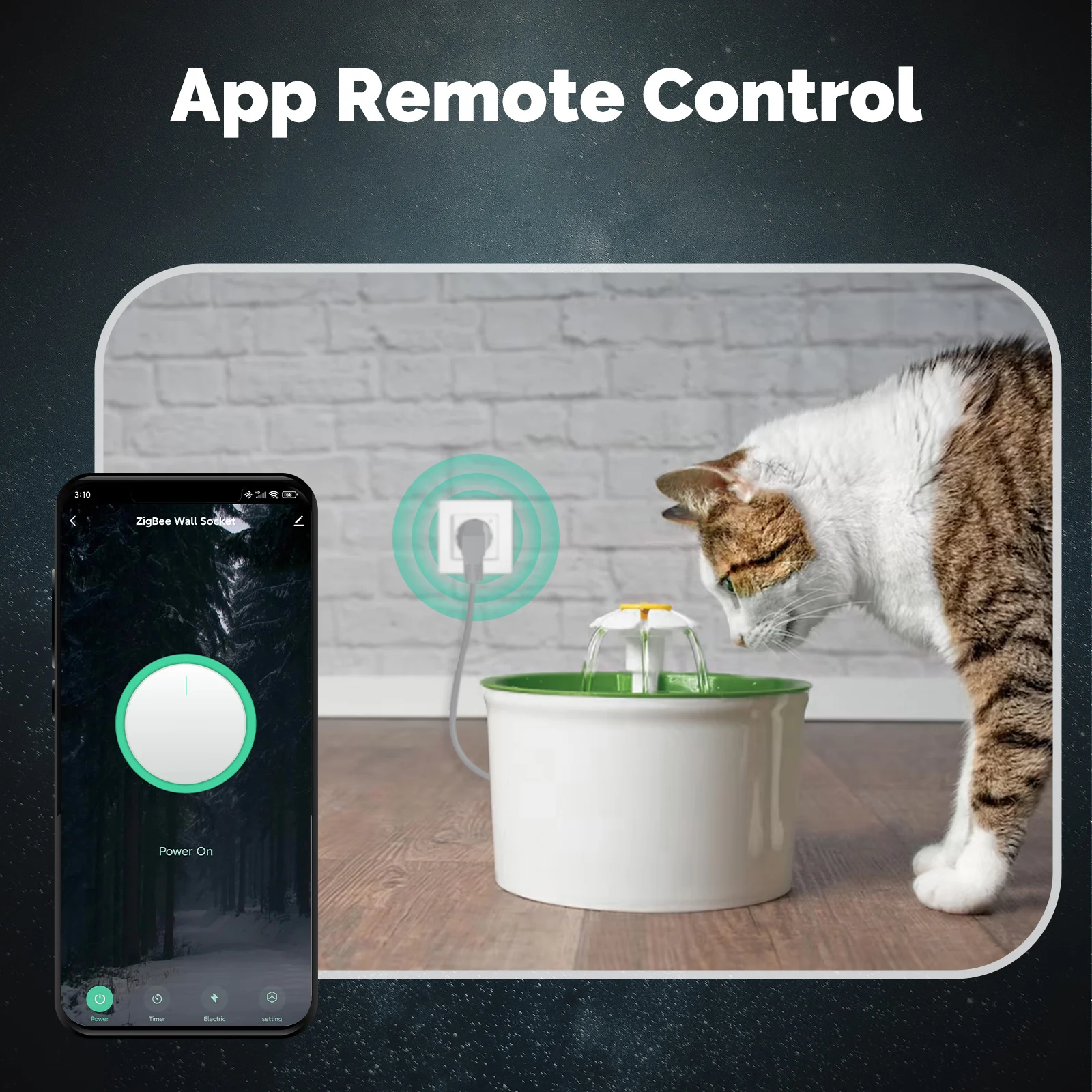 MOES Tuya ZigBee Presa a muro  - Smart Home Energy App recensione e prezzo
