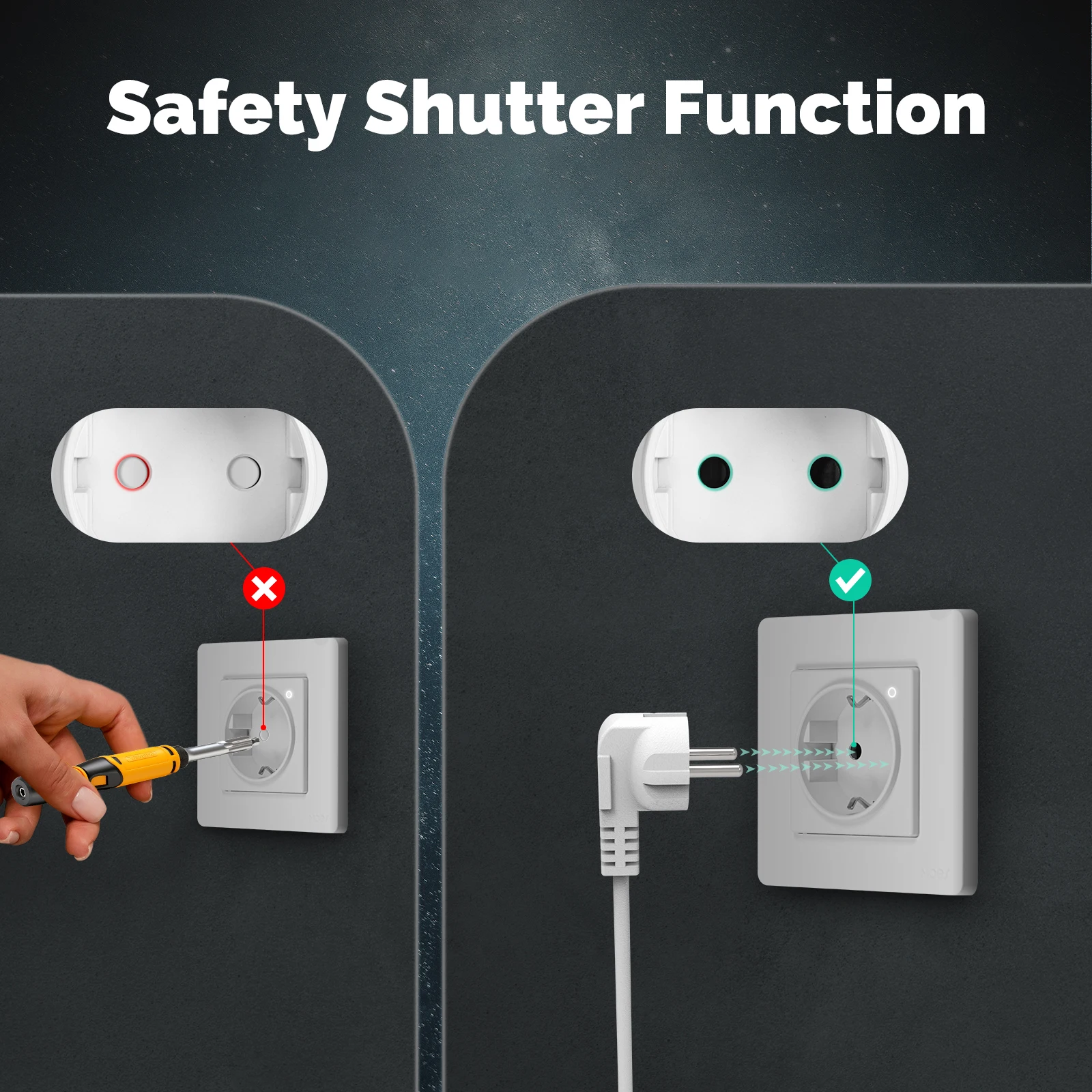 MOES Tuya ZigBee Presa a muro  - Smart Home Energy App recensione e prezzo
