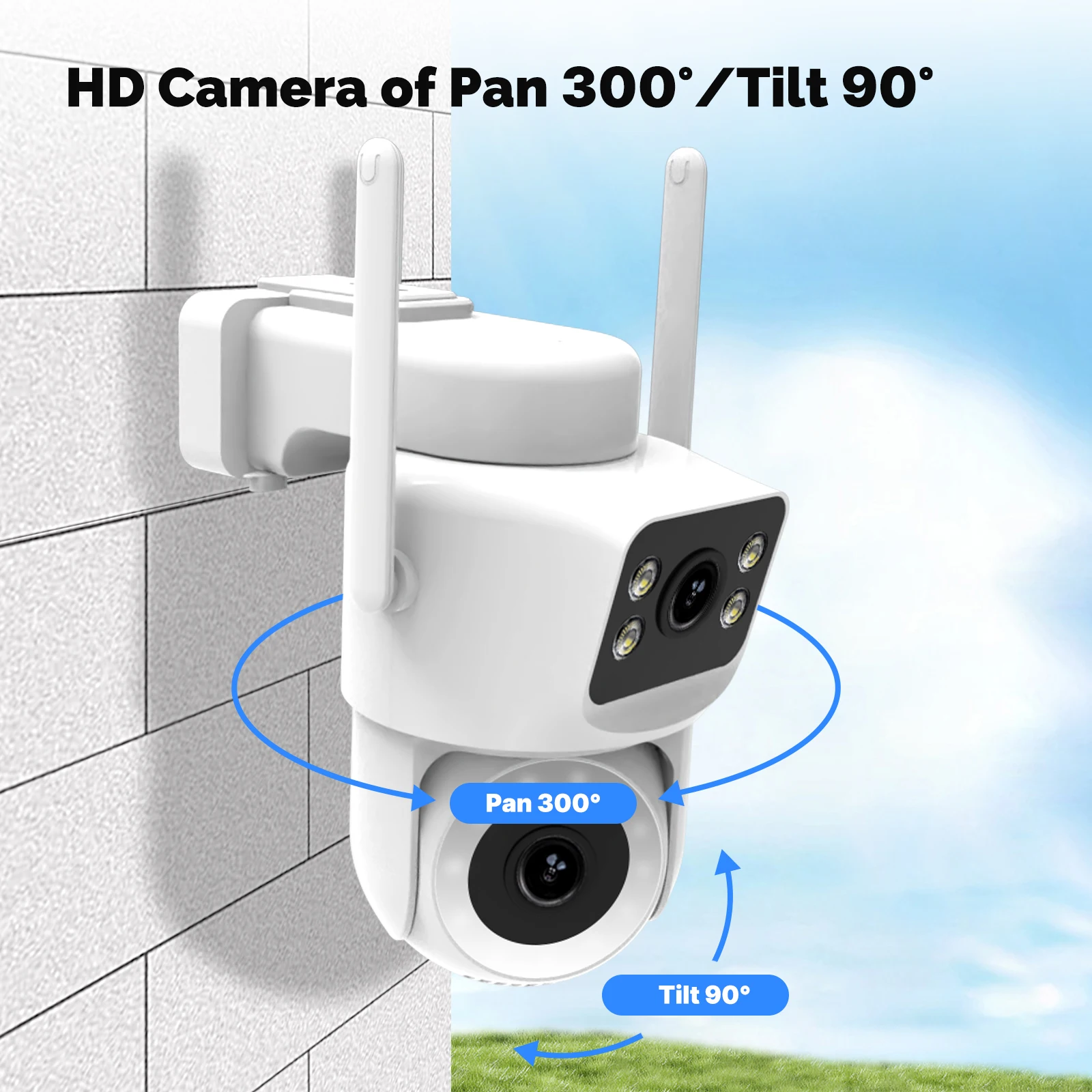Moes Tuya Smart WiFi Telecamer - Smart Home Outdoor Camera recensione e prezzo