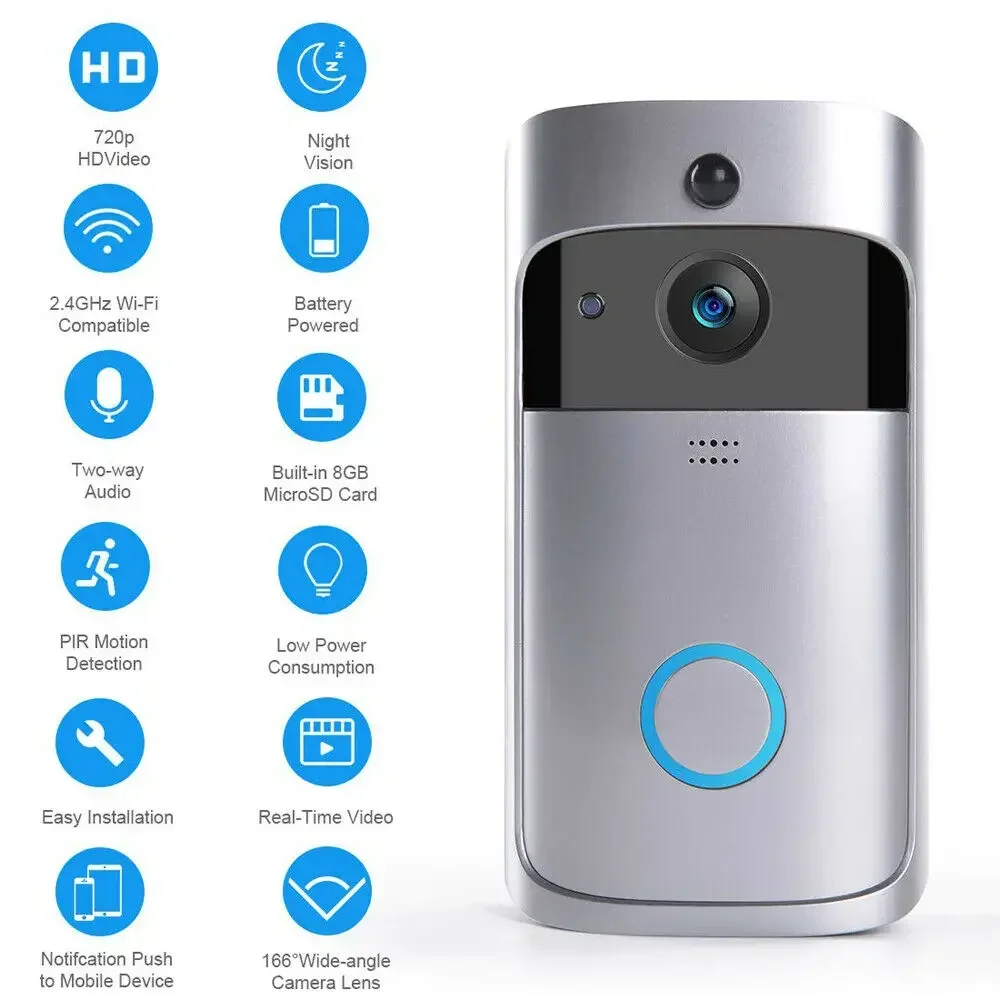 Campanello Wireless WIFI HD 72 - Smart Home Video Doorphone Ezviz recensione e prezzo