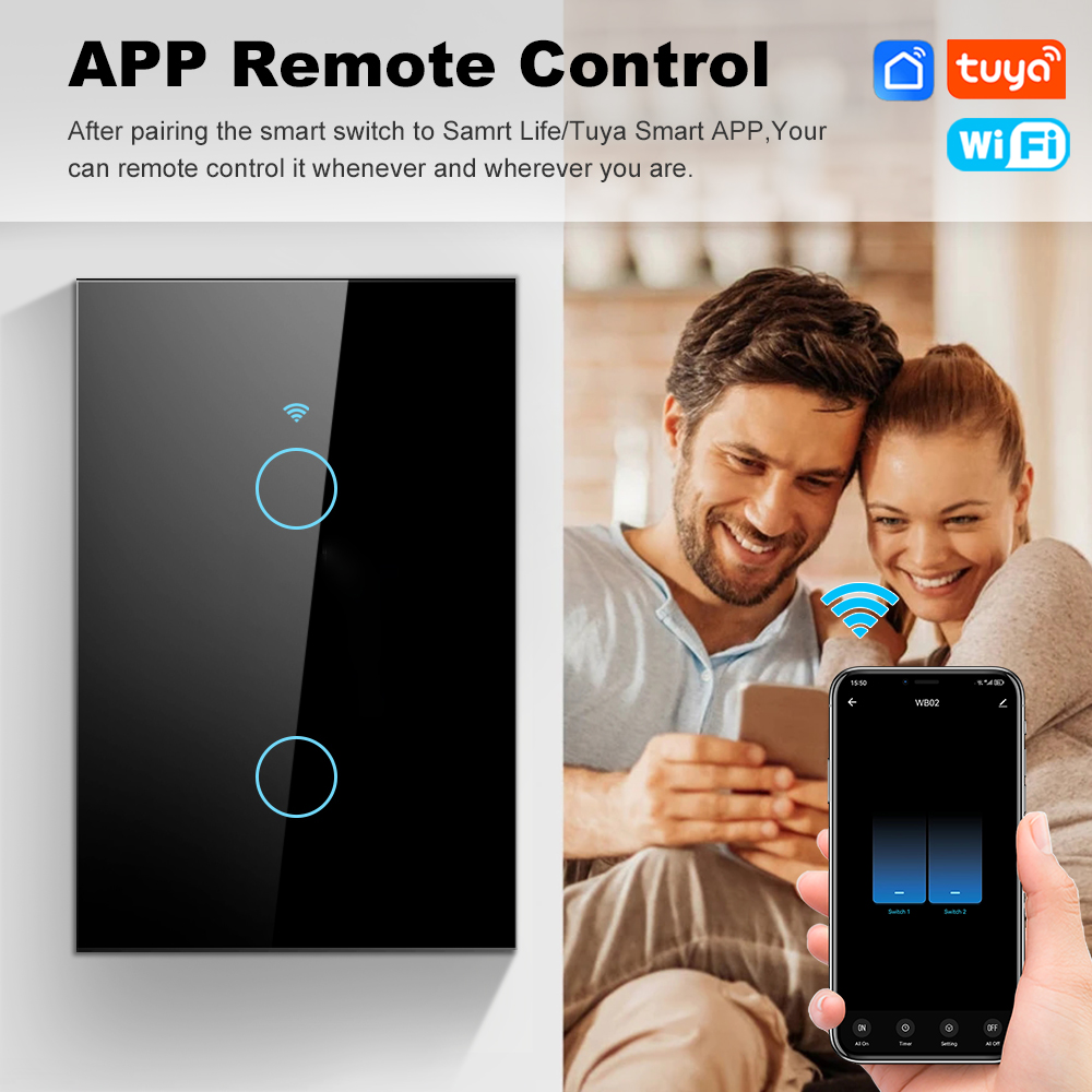 Interruttore a Muro Touch Smar - Tuya Wifi Socket recensione e prezzo