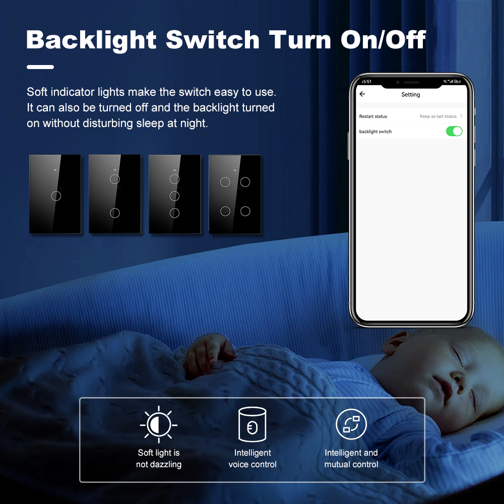 Interruttore a Muro Touch Smar - Tuya Wifi Socket recensione e prezzo