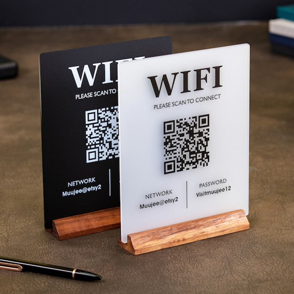 Cartello da tavolo in acrilico - Airbnb Smart Home recensione e prezzo