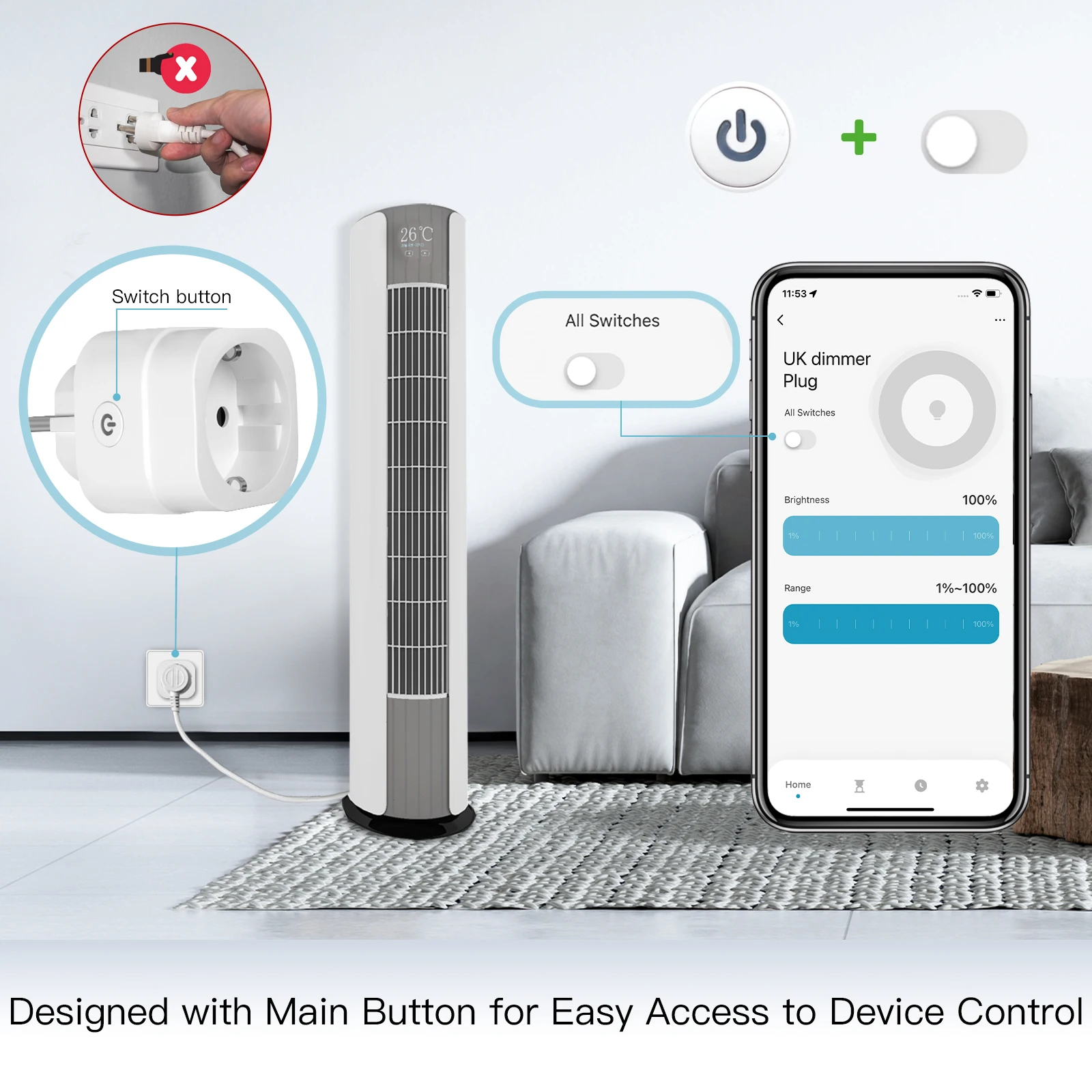 MOES Tuya WiFi Smart Plug Pres - Tuya Wifi Socket recensione e prezzo