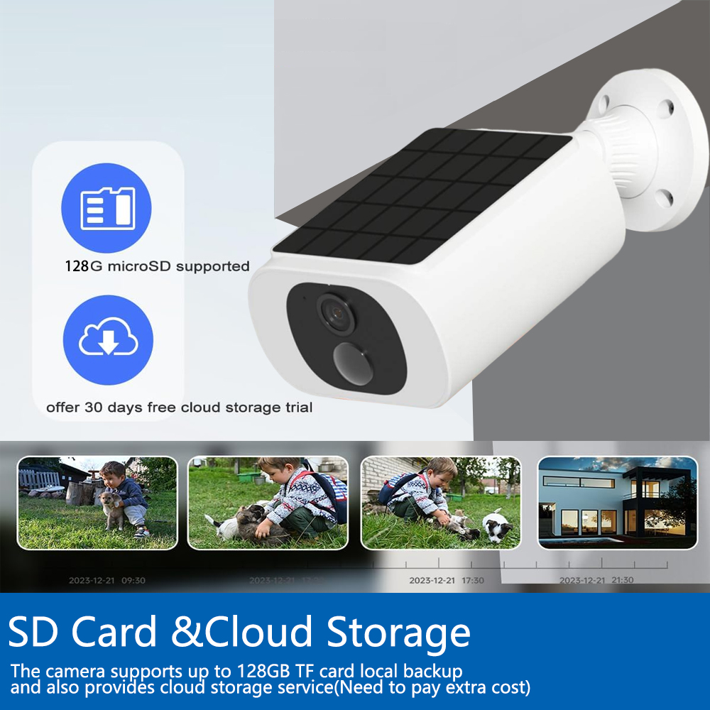 Telecamera di sicurezza solare - Smart Home Outdoor Camera recensione e prezzo