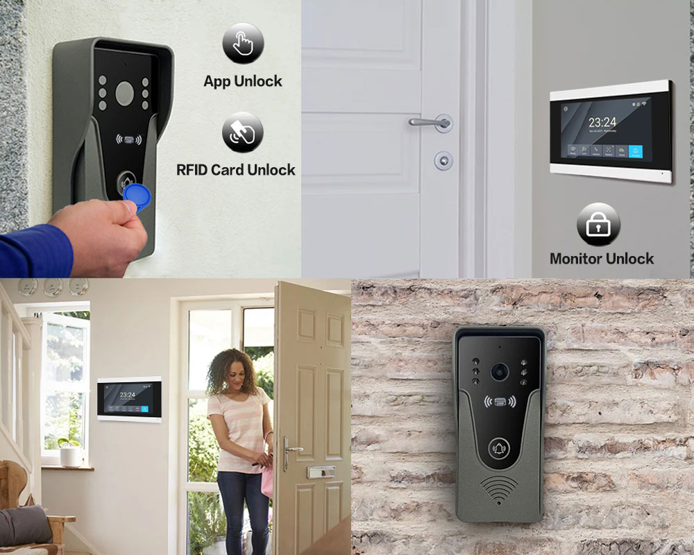 Tuya 1080P Touch Screen a colo - Smart Home Video Doorphone Ezviz recensione e prezzo