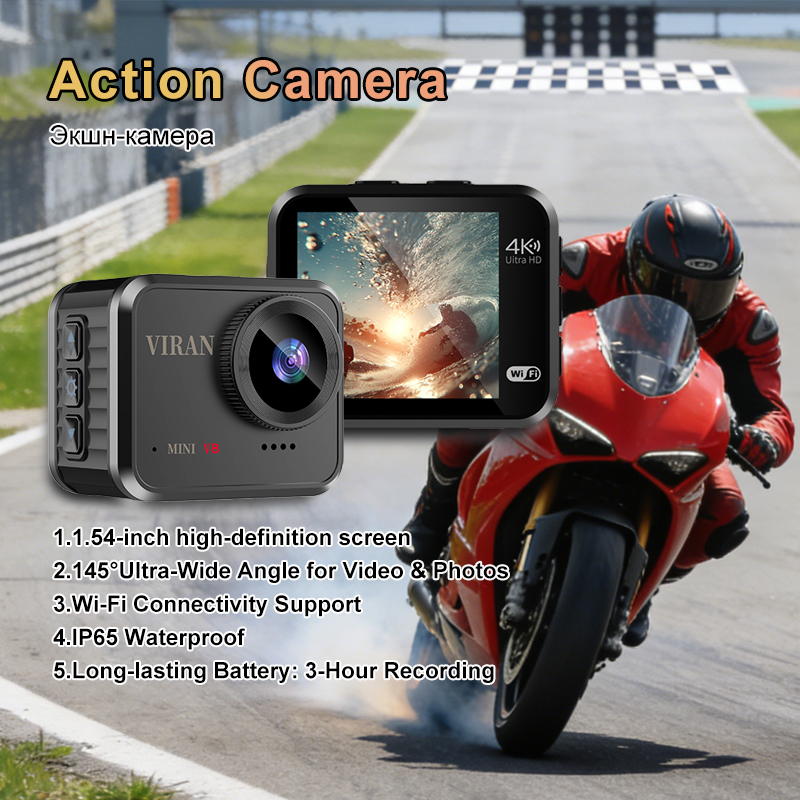 Mini Action Camera 4K Ultra HD - Smart Home Outdoor Camera recensione e prezzo