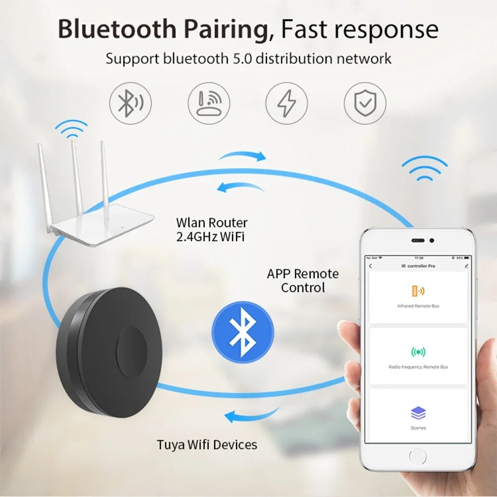 Tuya Smart Wifi RF IR Telecoma - Smart Home Orvibo recensione e prezzo